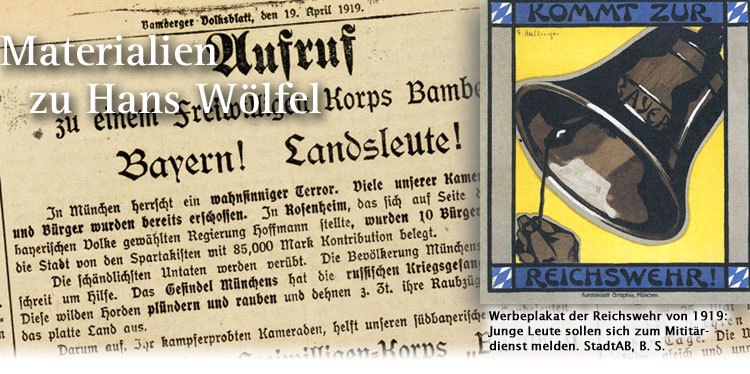 Banner Materialien zu Hans Wölfel